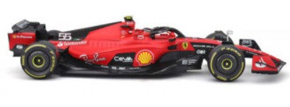 Bburago 1/18 F1 2023 Ferrari Sf-23 Sainz With Helmet