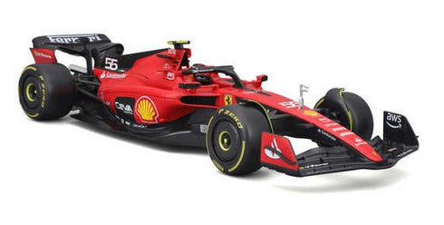 Bburago 1/18 F1 2023 Ferrari Sf-23 Sainz With Helmet