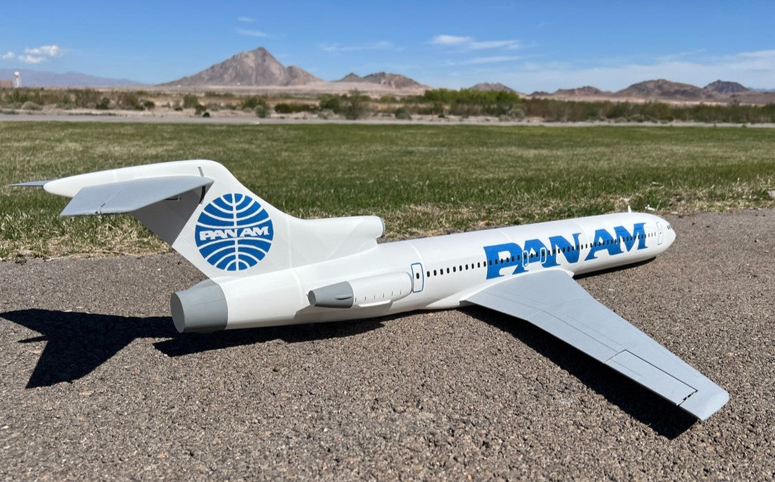 Scale 3D Printed 727 Aircraft Model Kit