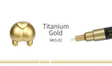 Super Metallic Colour Marker - Titanium Gold MKS-02