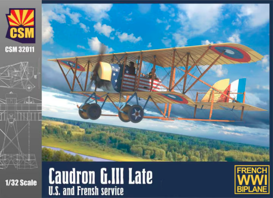 CSM 1/32 Caudron G.III Late (U.S. and French Service) CSM32011