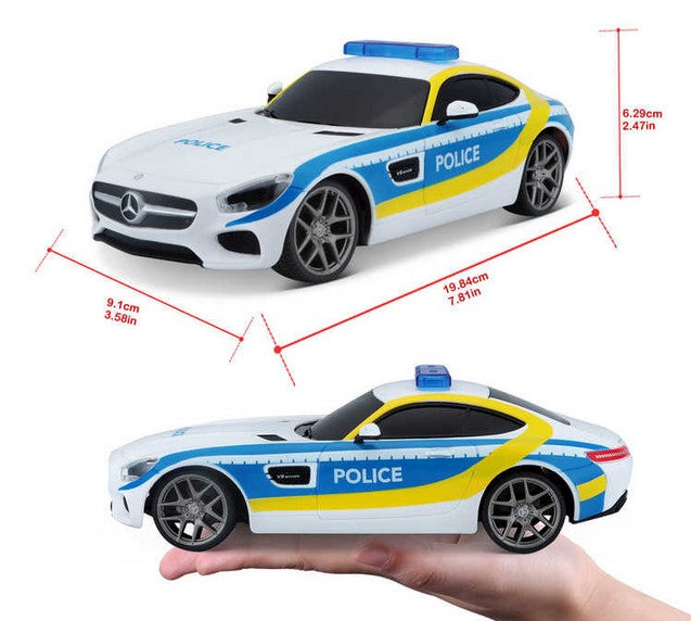 Maisto Tech RC - 1/24 Mercedes-AMG GT Police Car