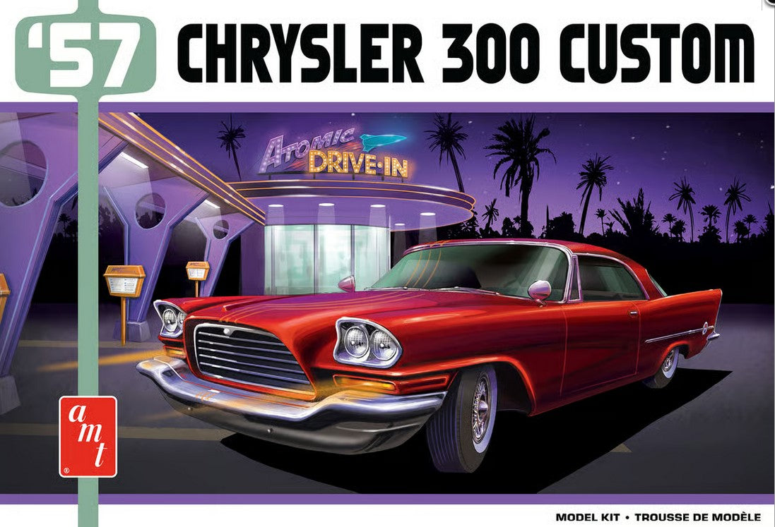 AMT Model Kits - 1:25 1957 Chrysler 300 Custom Version Kit AMT1447