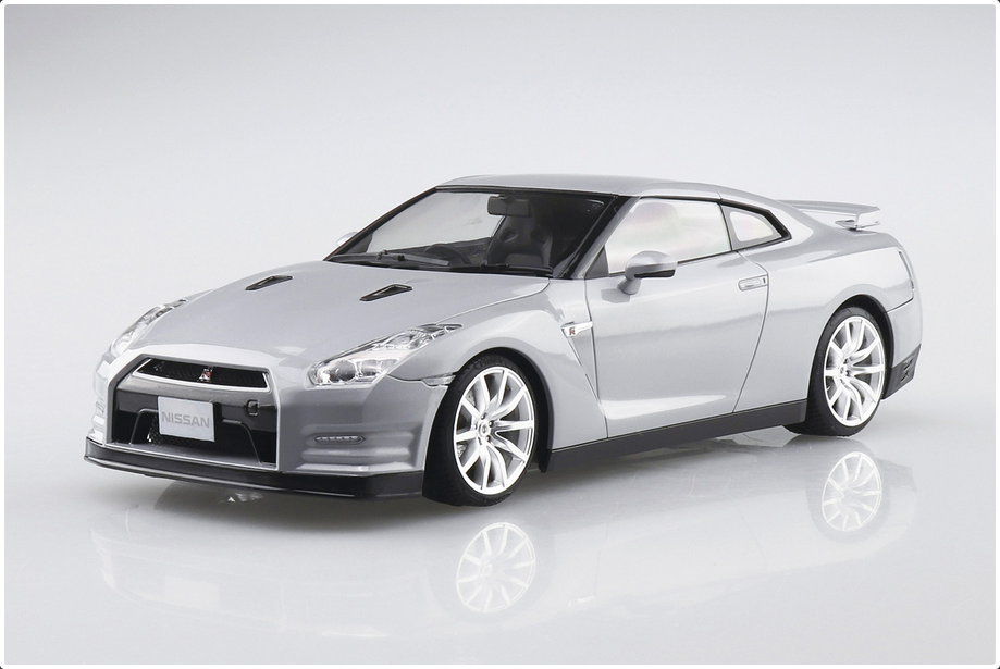 06243 Aoshima 1/24 NISSAN R35 GT-R 2014 Ultimate Metal Silver