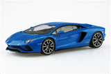 06349 Aoshima 1/32nd SNAP KIT LAMBORGHINI AVENTADOR BLUE