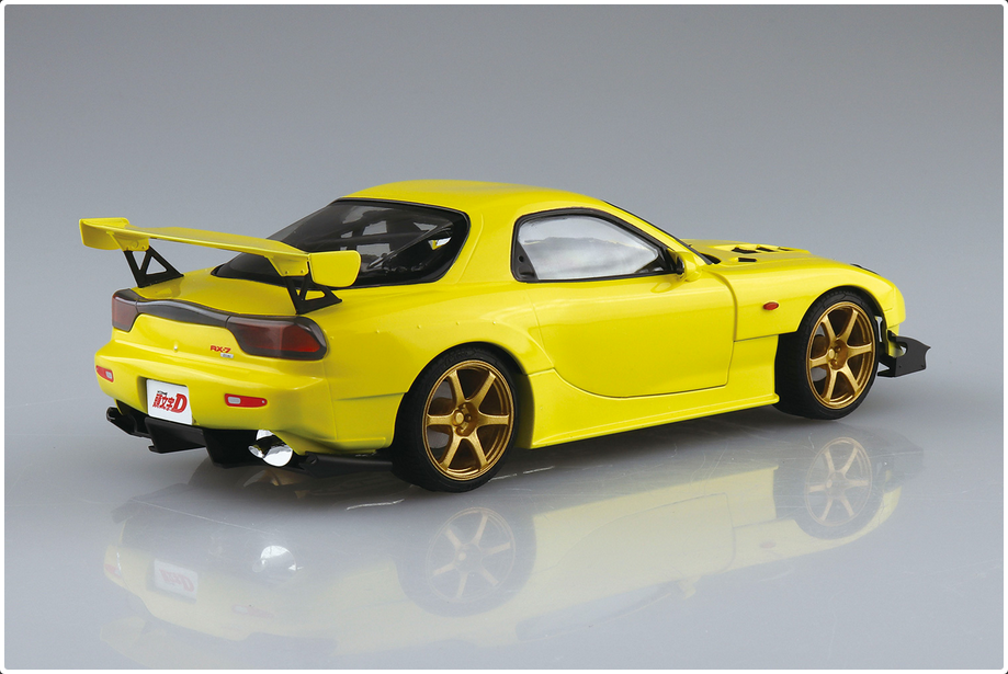 Aoshima 1/24 INITIAL D TAKAHASHI KEISUKE FD3S RX-7 PROJECT D COMICS Kit 06402