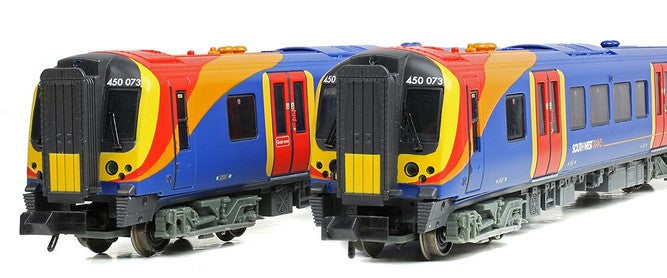 Graham Farish N Gauge Class 450 4-Car EMU 450073 South West Trains