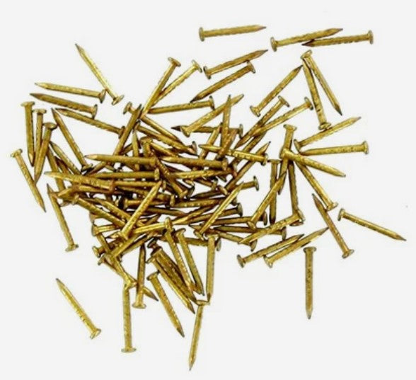 Caldercraft Flat Head Brass Pins - pack 100 (83400)