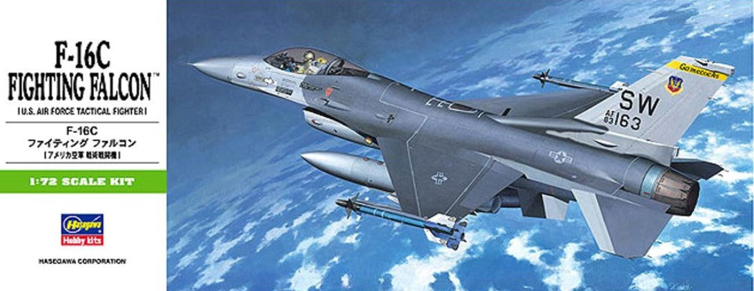 Hasegawa 1:72 F-16C Fighting Falcon Kit HAB02