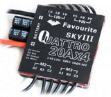 Sky III Quattro 20Ax4 ESC - 4-in-1 ESC/ Brushless Speed Controller