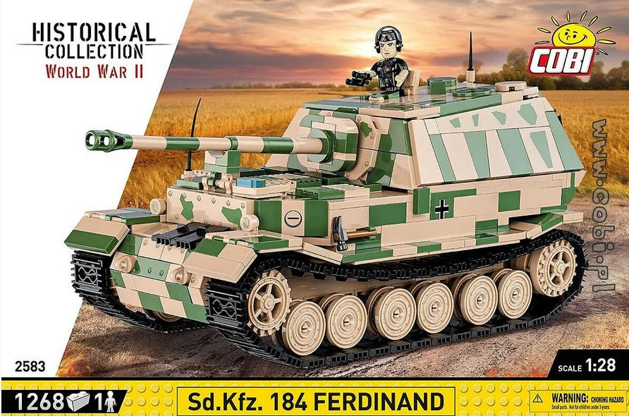 COBI Sd.Kfz. 14 Ferdinand 2583 - Brick Kit Model