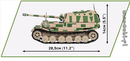 COBI Sd.Kfz. 14 Ferdinand 2583 - Brick Kit Model