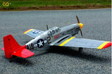 VQ Models P-51B Mustang Tuskegee Airman 58.2 inch Wingpspan ARF