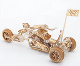 Viter Models Tricycle Black Wolf. Mechanical kit - 3D puzzle