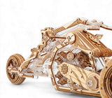 Viter Models Tricycle Black Wolf. Mechanical kit - 3D puzzle