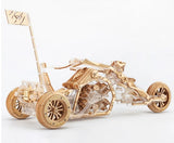 Viter Models Tricycle Black Wolf. Mechanical kit - 3D puzzle