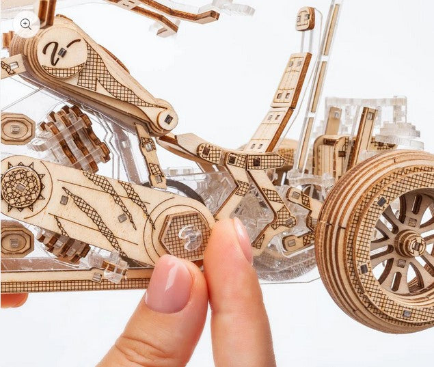 Viter Models Tricycle Black Wolf. Mechanical kit - 3D puzzle