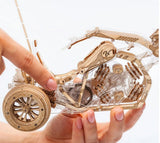 Viter Models Tricycle Black Wolf. Mechanical kit - 3D puzzle