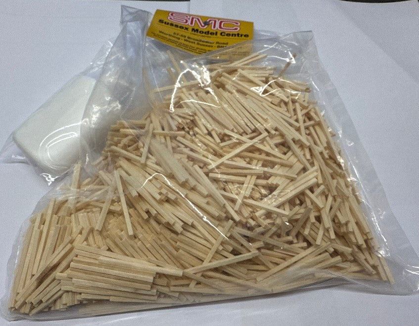 Bags of Matches with wood Glue included