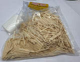 Bags of Matches with wood Glue included