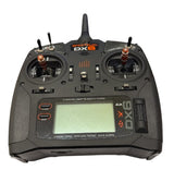 Spektrum DX6 Transmitter with Spektrum 2000mAh Lithium Ion battery Pack & Charger- SECOND HAND