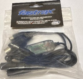 FASTRAX USB Interface Cable - fits JR/Hitec & Futaba(round 6 pin only)