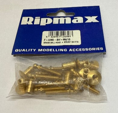 Ripmax Brass Ball head Plus Mount M4 - Pack of 10