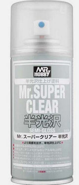 Mr Hobby Super Clear Finishing Spray Semi Gloss B-516