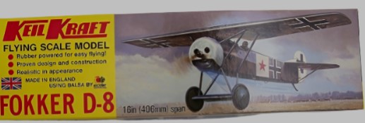 Keil Kraft Flying Scale Fokker D-8 Kit KK0039