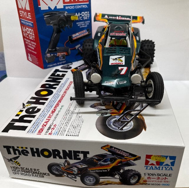 Tamiya Hornet Ready Pre Built including Radio Battery and USB Charger - AS NEW