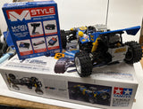 Tamiya Hot Shot II – Blockhead Motors Ready Pre Built including Radio Battery and USB Charger - AS NEW