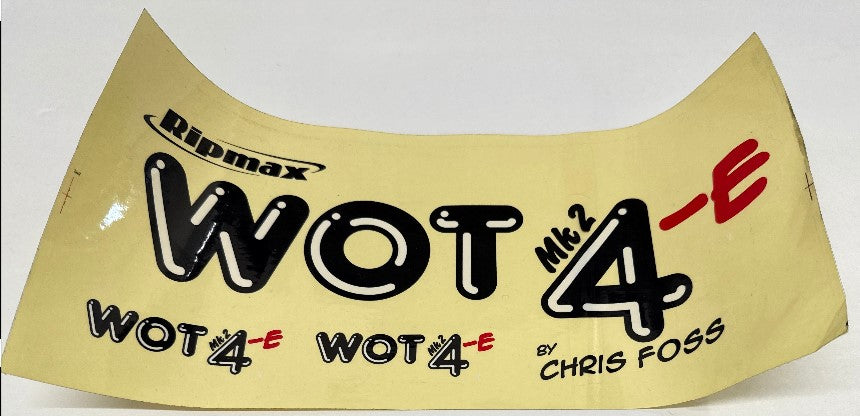 Ripmax Decal Set - WOT4 Foam-E Decal