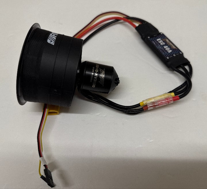 FMS PREDATOR 2840-KV3150 MOTOR/FAN UNIT & 40amp ESC