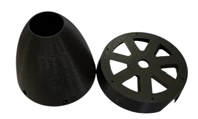 3D Printed Electric Spinner Black- 90mm diameter (Copy)