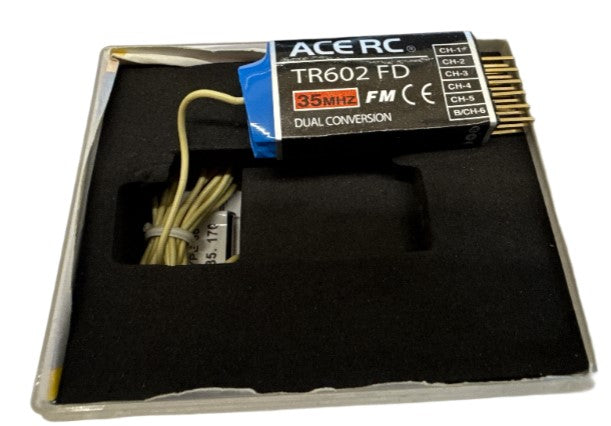 ACE RC Spares 35mhz FM Dual Conversion 6Ch  Reciever AQ0869