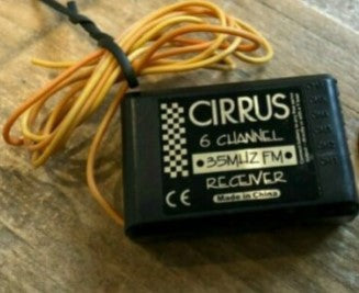 Cirrus 6Ch Receiver - 35MHz FM - SECOND HAND
