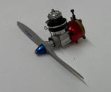 Cox 049 Engine with Silencer - SECOND HAND (Box 63)