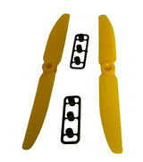 Turnigy 5inch Quad Blades Yellow - Pair (Box 30)