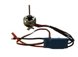 Brushless 2410/12 Motor with ESC - SECOND HAND -Bagged