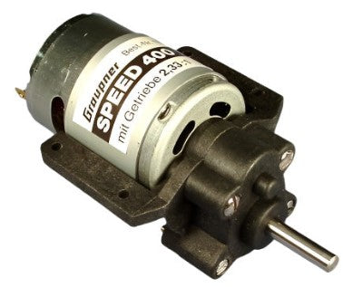 GRAUPNER SPEED 400 7.2V with 2.33:1 Gear Box - SECOND HAND