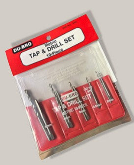 Dubro 10 piece Metric Tap & Drill Set