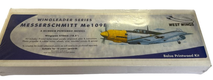 West Wings Messerschmitt Me109E Balsa Kit