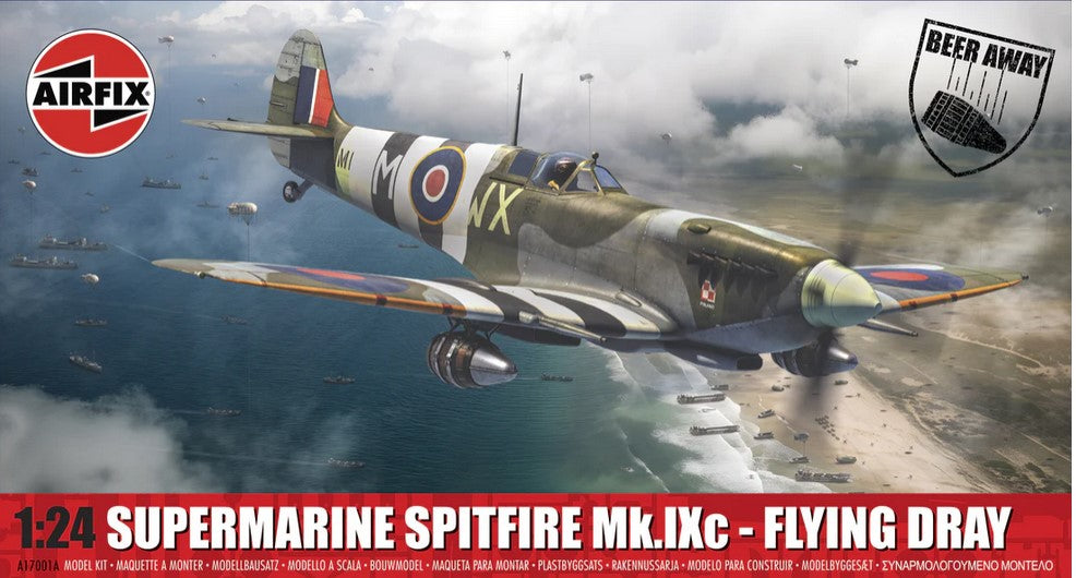 Airfix 1/48 Supermarine Spitfire Mk.IXc -Flying Dray Kit A17001A