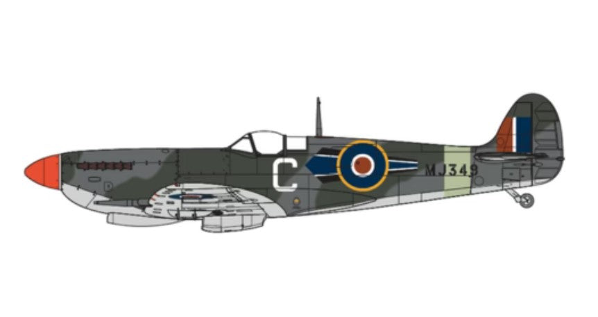 Airfix 1/48 Supermarine Spitfire Mk.IXc -Flying Dray Kit A17001A