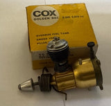 Cox Golden Bee 049 Engine - Boxed - SECOND HAND (Box 63)