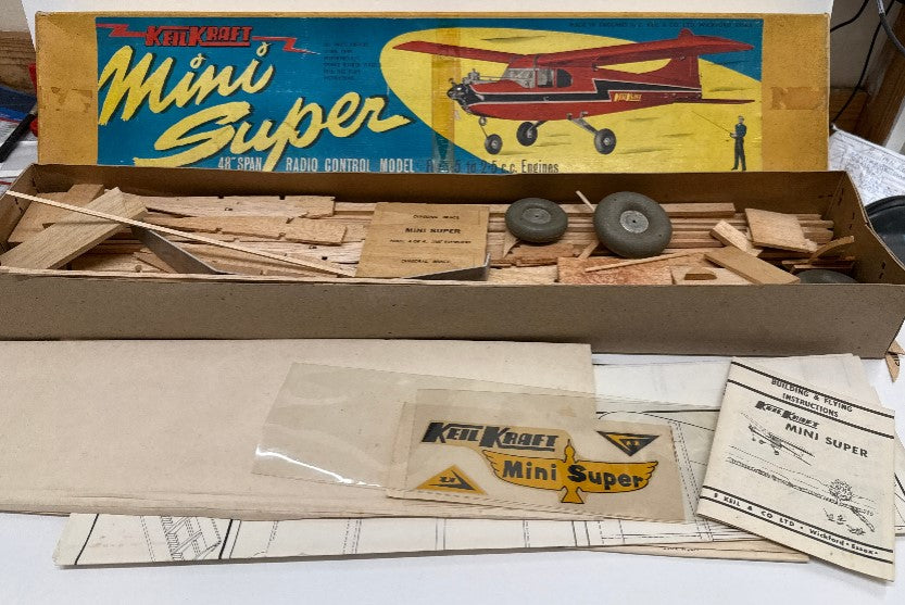 Keil Kraft Mini Super 48inch Kit - Second Hand - Original Boxed Model