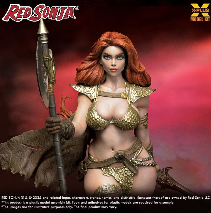 X-PLUS 1/8 Red Sonja Including diorama base 411-200481CP - PRE ORDER - EXPECTED BETWEEN January to March 2026