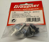 Graupner 22mm Spinner to suit 2mm Shaft 6033.2