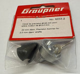 Graupner 22mm Spinner to suit 2mm Shaft 6033.2
