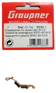 Graupner Replacement Brushes for Speed 480 Race motor